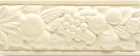 Плитка Ceramiche Grazia Boiserie Robbiana Beige Craquele 8x20 см, поверхность глянец, рельефная