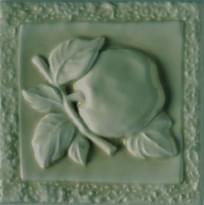 Плитка Ceramiche Grazia Essenze Apple Pino 13x13 см, поверхность глянец, рельефная