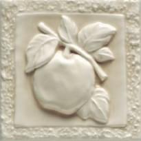 Плитка Ceramiche Grazia Essenze Apple Primula 13x13 см, поверхность глянец, рельефная