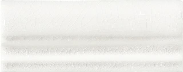Ceramiche Grazia Essenze Bordura Lineare Bianco Craquele 5x13