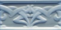 Плитка Ceramiche Grazia Essenze Liberty Genziana 6.5x13 см, поверхность глянец, рельефная