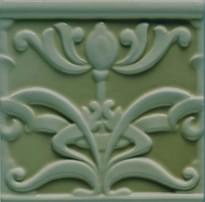 Плитка Ceramiche Grazia Essenze Liberty Pino 13x13 см, поверхность глянец, рельефная
