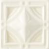 Плитка Ceramiche Grazia Essenze Neoclassico Tozzetto Magnolia 6x6 см, поверхность глянец, рельефная