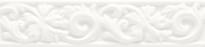 Плитка Ceramiche Grazia Essenze Voluta Bianco Craquele 6x26 см, поверхность глянец, рельефная