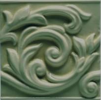 Плитка Ceramiche Grazia Essenze Voluta Pino 13x13 см, поверхность глянец, рельефная