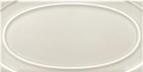 Плитка Ceramiche Grazia Formae Oval Ecru 13x26 см, поверхность глянец, рельефная