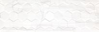 Плитка Ceramika Konskie Brennero White Hexagon Rett 25x75 см, поверхность полированная