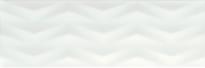 Плитка Ceramika Konskie Snow Glossy Axis White Struktura 25x75 см, поверхность глянец