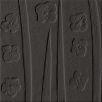 Плитка Cerasarda Abitare La Terra Manganese Tracce Mix 20x20 см, поверхность матовая, рельефная