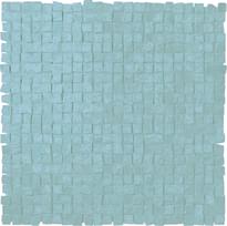 Плитка Cerasarda Le Ossidiane Mosaic Spacco 1x1 Blu Alice 30x30 см, поверхность матовая