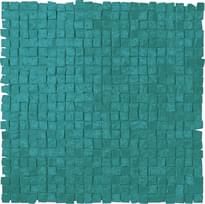 Плитка Cerasarda Le Ossidiane Mosaic Spacco 1x1 Malachite 30x30 см, поверхность матовая