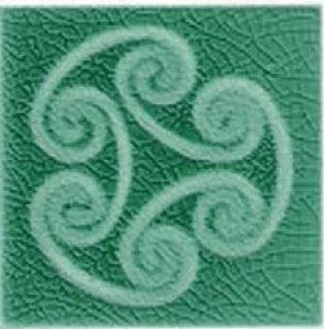 Cerasarda Pitrizza Logo Verde Smeraldo 10x10
