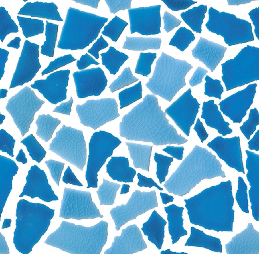 Cerasarda Pitrizza Mosaic Spaccatella Mix Azzurro-Turchese 30x30