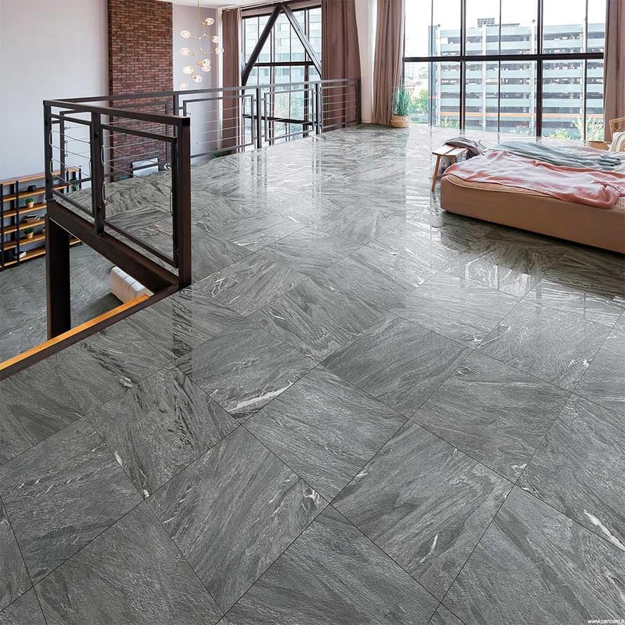 керамогранит фабрики Cercom коллекция Quarzi