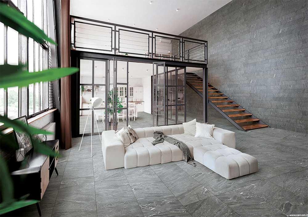 керамогранит фабрики Cercom коллекция Quarzi