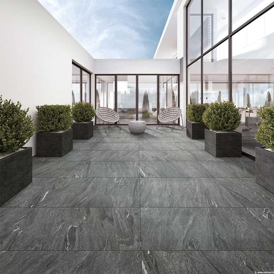 керамогранит фабрики Cercom коллекция Quarzi