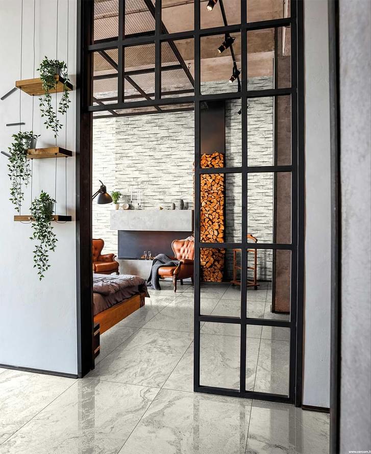 керамогранит фабрики Cercom коллекция Quarzi