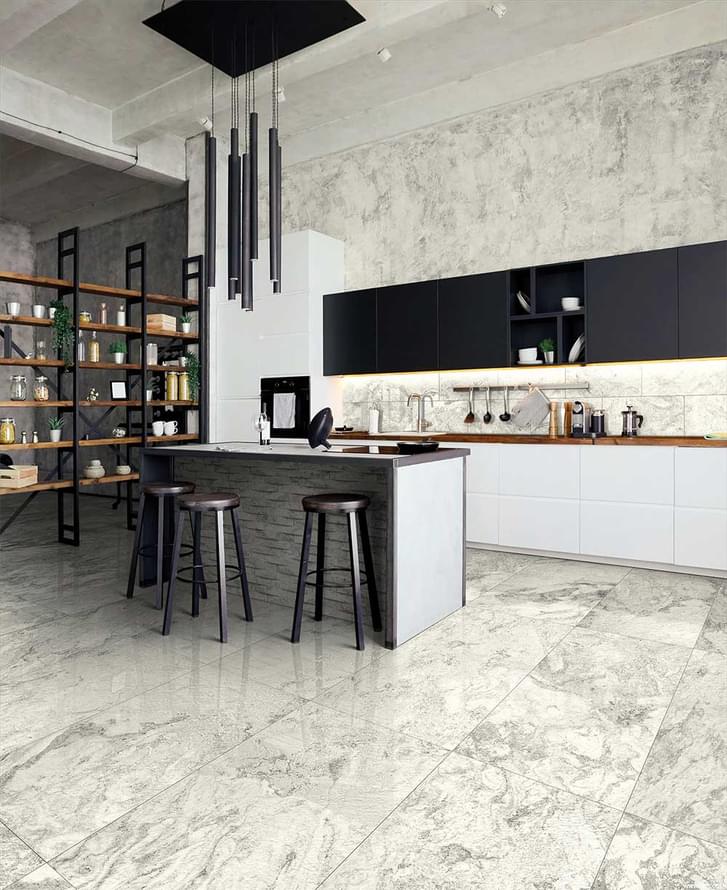 керамогранит фабрики Cercom коллекция Quarzi