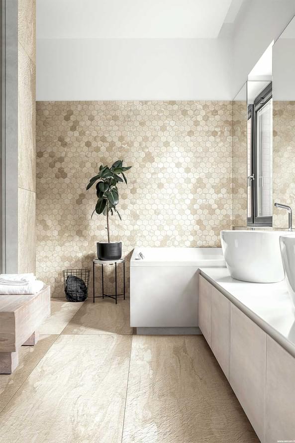 керамогранит фабрики Cercom коллекция Quarzi