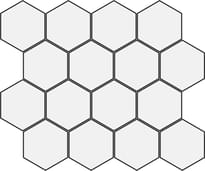 Плитка Cerdisa Archimarble Esagona Lux Onice Perla 34.4x28.7 см, поверхность полированная