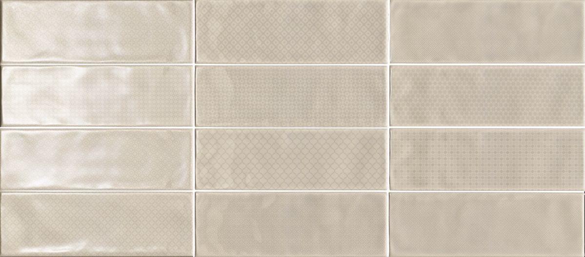 Cerdisa Brick Inspiration Ivory Pattern Gloss 10x30
