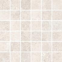 Плитка Cerdomus Castle Mosaico White 30x30 см, поверхность матовая, рельефная