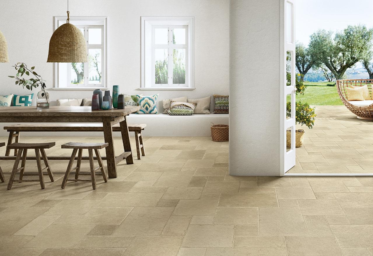 керамогранит фабрики Cerdomus коллекция Effetto Pietra Di Ostuni