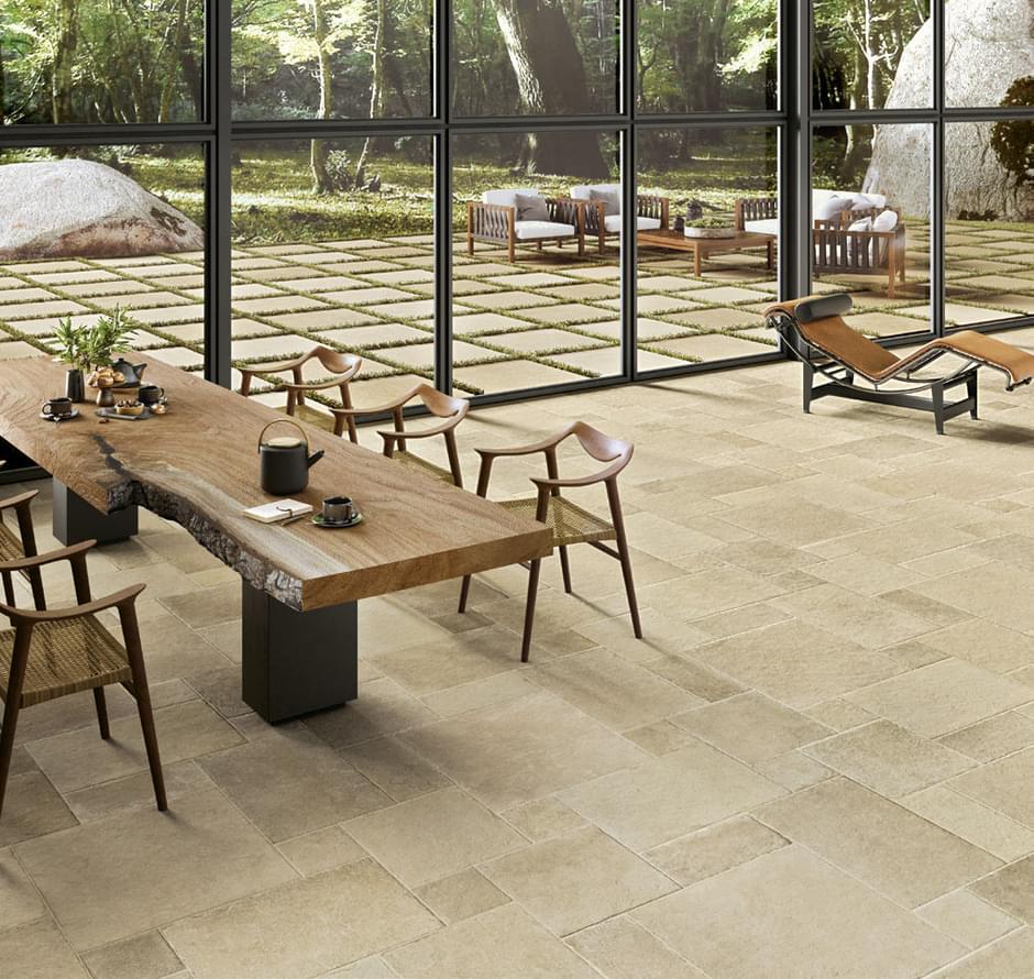 керамогранит фабрики Cerdomus коллекция Effetto Pietra Di Ostuni