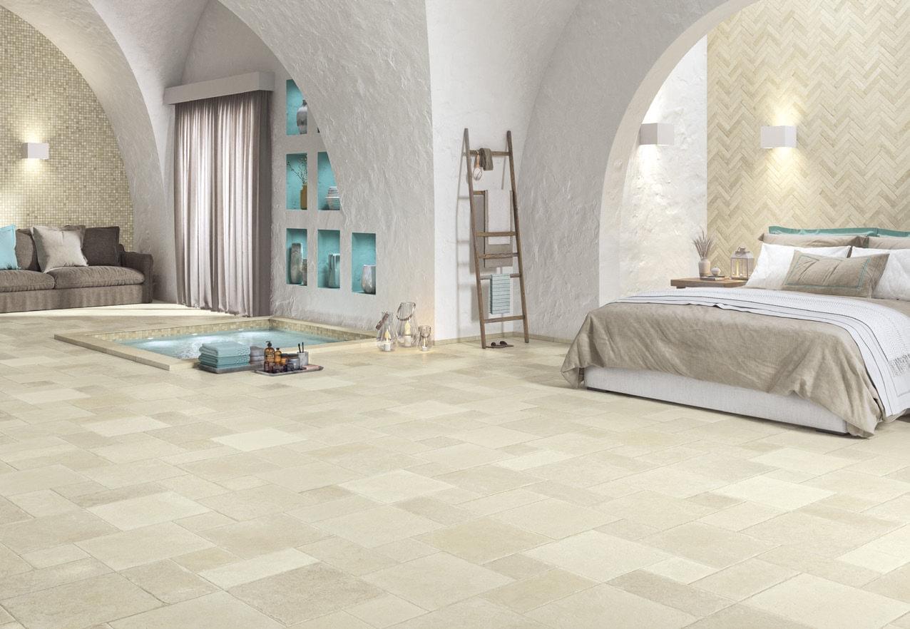 керамогранит фабрики Cerdomus коллекция Effetto Pietra Di Ostuni