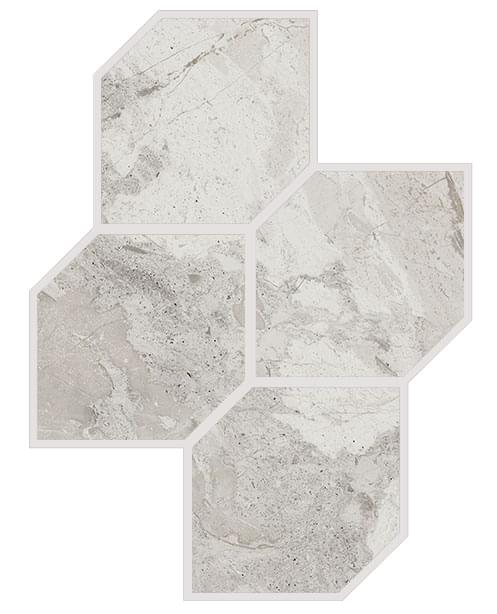 Cerdomus Karnis Mosaico Concept Silver Levigato 30x40