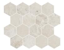 Плитка Cerdomus Karnis Mosaico Esagona Ivory Levigato 27.5x33 см, поверхность полированная