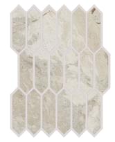 Плитка Cerdomus Karnis Mosaico Losanga Sand Levigato 30x38 см, поверхность полированная