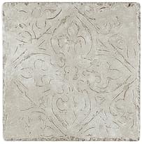 Плитка Cerdomus Pietra Di Assisi Bassorilievo 1-4 Bianco 20x20 см, поверхность матовая