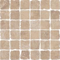 Плитка Cerdomus Pietra Di Assisi Mosaico 4.7 Noce 30x30 см, поверхность матовая