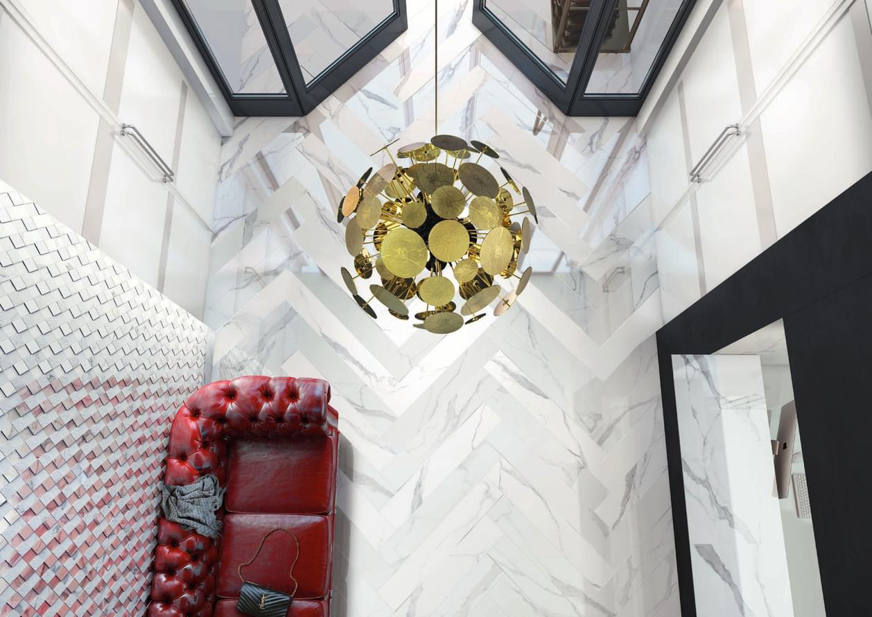 керамогранит фабрики Cerdomus коллекция Statuario Bianco