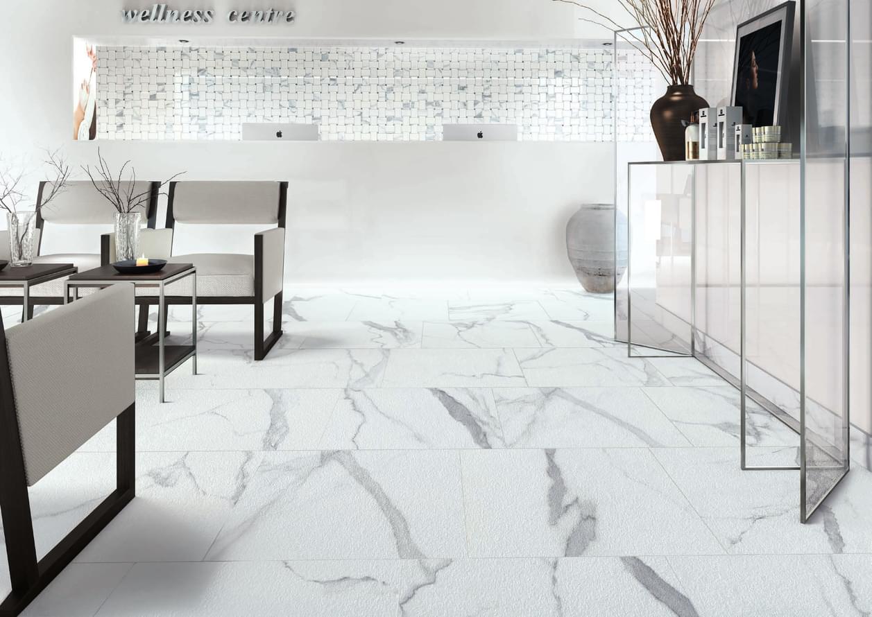 керамогранит фабрики Cerdomus коллекция Statuario Bianco