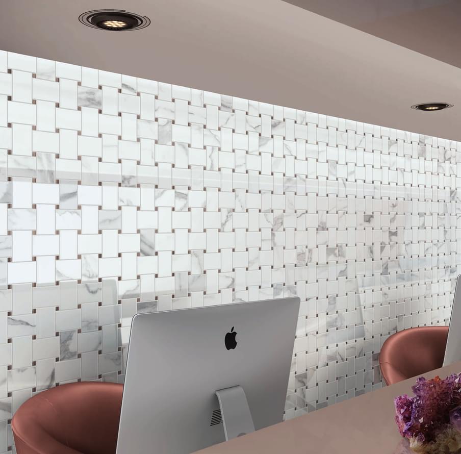 керамогранит фабрики Cerdomus коллекция Statuario Bianco