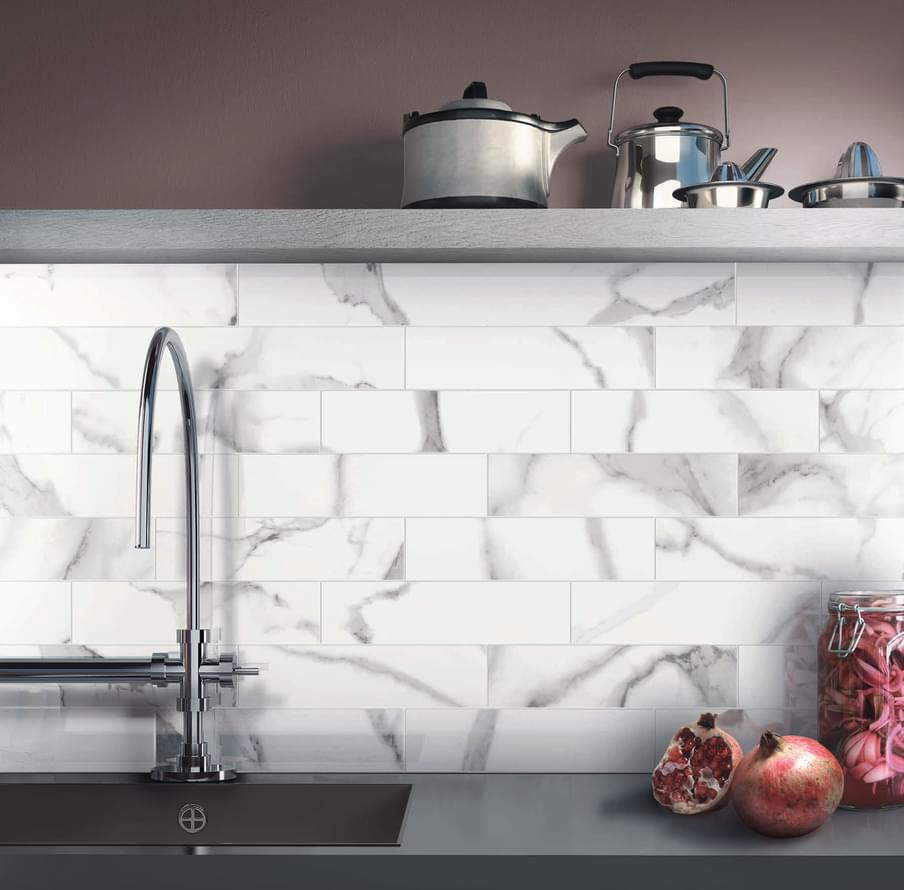 керамогранит фабрики Cerdomus коллекция Statuario Bianco