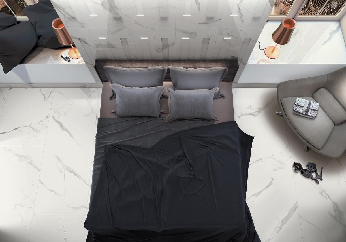 керамогранит фабрики Cerdomus коллекция Statuario Puro