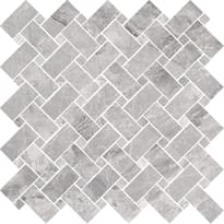 Плитка Cerdomus Supreme Mosaico Kadi Silver levigato 30x30 см, поверхность полированная