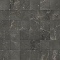 Плитка Cerdomus Sybil Mosaico Black Levigato 30x30 см, поверхность полированная