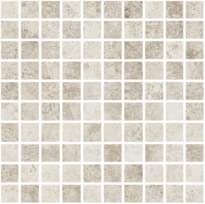 Плитка Cerim Artifact Aged White Mosaico 3x3 30x30 см, поверхность матовая