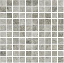 Плитка Cerim Artifact Used Grey Mosaico 3x3 30x30 см, поверхность матовая