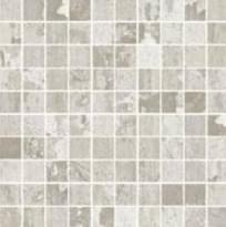 Плитка Cerim Contemporary Stone White Mosaico 3x3 30x30 см, поверхность матовая