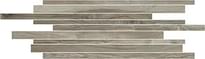 Плитка Cerim Hi Wood Grey Oak Modulo Listello Sfalsato Lucido 15x40 см, поверхность полированная