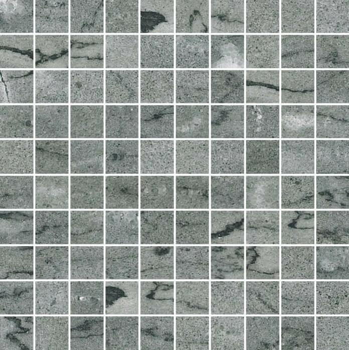 Cerim Timeless Bardiglio Gray Mosaico Naturale 3x3 30x30