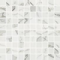 Плитка Cerim Timeless Calacatta Mosaico Naturale 3x3 30x30 см, поверхность матовая