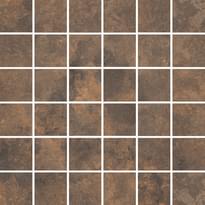 Плитка Cerrad Apenino Mosaic Rust Lappato 29.7x29.7 см, поверхность полуполированная