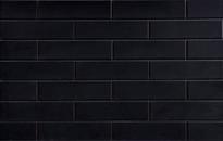 Плитка Cerrad Bricks Facade Nero 6.5x24.5 см, поверхность матовая