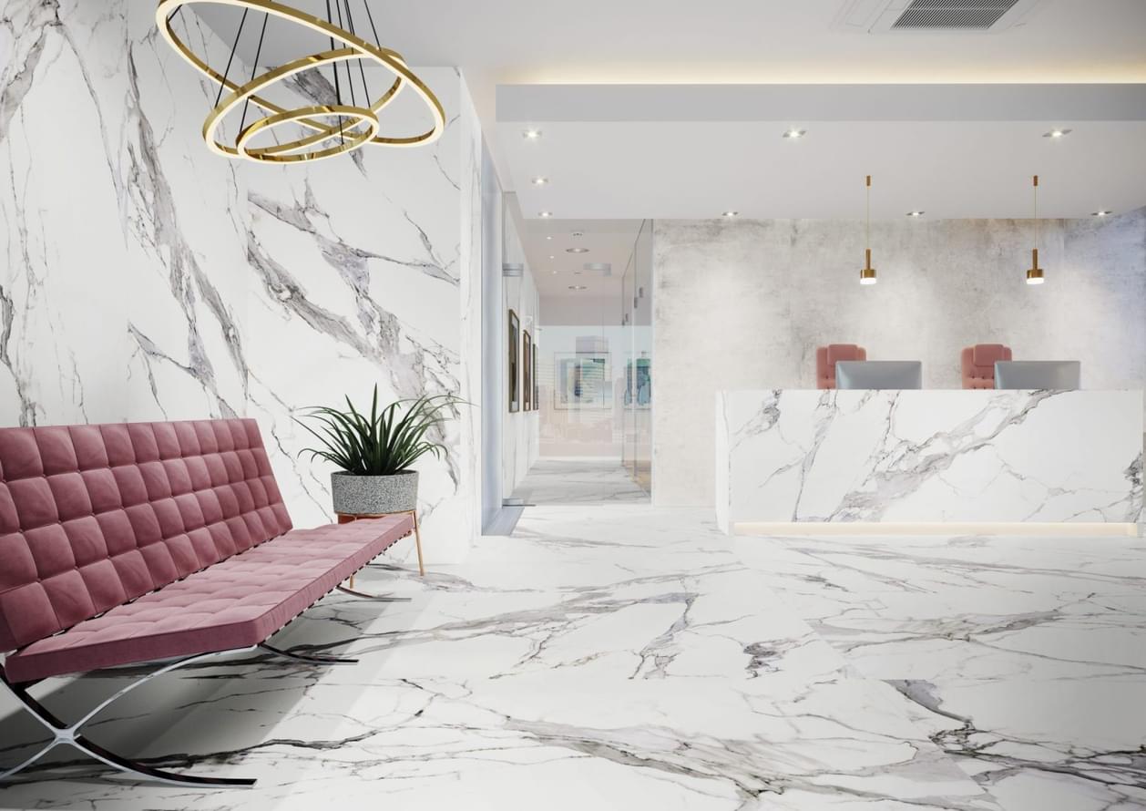 керамогранит фабрики Cerrad коллекция Calacatta White